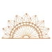 bali & pari Solara Natural Rattan Headboard - Handwoven Wicker Wall-Mount Headboard in Sunburst Shape, Coastal Boho Bedroom Backdrop, Queen - MD39887-Solara-Natural Rattan-Queen-HB