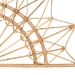 bali & pari Solara Natural Rattan Headboard - Handwoven Wicker Wall-Mount Headboard in Sunburst Shape, Coastal Boho Bedroom Backdrop, Queen - MD39887-Solara-Natural Rattan-Queen-HB