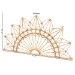 bali & pari Solara Natural Rattan Headboard - Handwoven Wicker Wall-Mount Headboard in Sunburst Shape, Coastal Boho Bedroom Backdrop, Queen - MD39887-Solara-Natural Rattan-Queen-HB