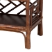 bali & pari Daemyn Marbled Tortoise Natural Rattan Nightstand - Handcrafted Wicker Bedside Table with Drawer and Open Shelving - WS199-Sm-Tortoise Rattan-NS