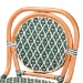 bali & pari Mattie Rattan Bistro Counter Stool - Handwoven Accent Seating with Backrest for Kitchen Island or Indoor/Outdoor Lounge, Green - Mattie-Rattan-Green/White-No Arm-CS