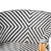 bali & pari Max Rattan Bistro Counter Stool - Handwoven Cafe-Style Accent Seating with Backrest For Kitchen Island or Indoor/Outdoor Lounge - Max-Rattan-Black/White/Natural-Arm-CS