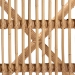 bali & pari Prisca Natural Rattan 2-Piece Dining Chair Set with Bubble Frame - Handwoven Wicker Accent Chair with Round Back and Removable Cushions for Kitchen or Dining Room - Ariel-Light Honey Rattan-Cushion-DC
