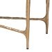 Baxton Studio Fumiye Bench - Modern Rustic Accent Seating with Hand-Forged Metal Frame and Upholstered Cushion for Living Room or Entryway - FUR6883-Upholstered Hammer Base-Bench