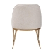 Baxton Studio Nalima Dining Chair - Modern Boucle Accent Side Chair with Hand-Forged Metal Frame and Wingback Seat - FUR6888-Upholstered/Metal Frame-DC
