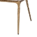 Baxton Studio Nalima Dining Chair - Modern Boucle Accent Side Chair with Hand-Forged Metal Frame and Wingback Seat - FUR6888-Upholstered/Metal Frame-DC