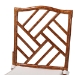 bali & pari Rio Marbled Tortoise Natural Rattan Dining Chair - Handwoven Wicker Accent Side Chair with Removable Cushion, for Dining Room or Accent Seating - Rio-Tortoise-Rattan-Cushion-DC