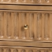 bali & pari Lavi Fluted Wood Chest - 3-Drawer Storage Chest with Textured Drawer Fronts and Round Knobs for Bedroom - Lavi-Antq Beige-Wooden-3DRW-Chest