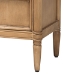 bali & pari Karmel Chest - 3-Drawer Storage Chest with Curved Front and Tapered Legs for Bedroom - Karmel-Antq Beige-Wooden-3DRW-Chest