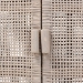 bali & pari Vivan Natural Rattan Storage Cabinet - 3-Tier Handwoven Wicker Accent Cabinet with Double Doors and Elevated Base, French Grey - Vivan-W81-French Grey-Cabinet