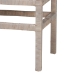 bali & pari Vivan Natural Rattan Storage Cabinet - 3-Tier Handwoven Wicker Accent Cabinet with Double Doors and Elevated Base, French Grey - Vivan-W81-French Grey-Cabinet