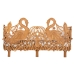 bali & pari Aves Natural Rattan Daybed with Decorative Flamingo Frame - Handwoven Wicker Lounge Bed with Boho Coastal Frame for Living Room, Bedroom, or Sunroom, Twin - Aves-Light Honey Rattan No Mattress-Daybed