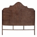 bali & pari Jaelle Natural Rattan Standalone Headboard - Handwoven Wicker Panel Headboard with Arch Top, King - WS239-Coffee Bean/Rattan-HB-King