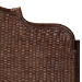 bali & pari Jaelle Natural Rattan Standalone Headboard - Handwoven Wicker Panel Headboard with Arch Top, King - WS239-Coffee Bean/Rattan-HB-King