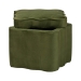 Baxton Studio Paulina Velvet Storage Ottoman - Lid Top Accent Stool with Interior Storage and Scalloped Outline for Bedroom or Living Room, Moss Green - BBT5610-Moss Green Velvet-Storage-Ottoman