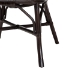 bali & pari Irene Natural Rattan Dining Chair - Handwoven Wicker Accent Chair with Lattice Backrest for Kitchen or Dining Room - Irene-Coffee Bean-Rattan-DC