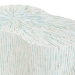 bali & pari Fiorella Capiz Shell Coffee Table - Mother of Pearl Irregular Shape Accent Table with Textured Inlay Surface for Living Room or Lounge Space - F2508-FT6-Capiz-CT