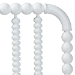 Baxton Studio Finley Turned Bobbin Headboard - Crafted Wood Panel with Decorative Spindle Design for Cottage Farmhouse Bedroom, Twin, White - MG9820-White-Twin-Headboard