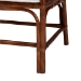 bali & pari Cleantha Marbled Tortoise Natural Rattan Armchair - Handcrafted Wicker Accent Chair with Curved Armrests and Cushioned Seat for Coastal Living Room or Sun Room - WS241-Tortoise-Rattan-Cushion-AC