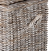 bali & pari Clarette Whitewashed Rattan Storage Bench - Handwoven Wicker Storage Trunk with Lift-Top Lid, Boho Coastal Seating for Living Room, Bedroom, or Entryway - Cloudhaven-LG-White Wash Rattan-Bench