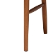 bali & pari Lorena Paper Loom Woven Dining Chair - Mahogany Wood Frame Accent Chair with Curved Back for Kitchen or Dining Room Seating - MD-39914-Honey/Loog-Wooden-DC