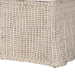 bali & pari Sara Natural Rattan 2-Piece Dining Chair Set - Handwoven Wicker Accent Chair with Scalloped Skirt Base and Tall Backrest - Sara-White Wash Rattan-Cushion-DC