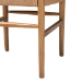 bali & pari Alva Paper Loom Woven 2-Piece Dining Chair Set - Handwoven Side Chair with Mahogany Wood Frame for Kitchen or Dining Room - MD-39889-Alva-Honey-Wooden-DC