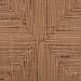 bali & pari Alva Paper Loom Woven 2-Piece Dining Chair Set - Handwoven Side Chair with Mahogany Wood Frame for Kitchen or Dining Room - MD-39889-Alva-Honey-Wooden-DC