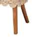 bali & pari Mabel Natural Rattan 2-Piece Dining Chair Set - Handwoven Wicker Accent Chair with Wingback Frame and Seat Cushion for Kitchen or Dining Room - Mabel-Natural Rattan-Cushion-DC