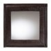 bali & pari Candela Natural Rattan Wall Mirror - Handwoven Wicker Accent Piece with Inset Mirrored Glass and Textured Frame