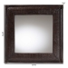 bali & pari Candela Natural Rattan Wall Mirror - Handwoven Wicker Accent Piece with Inset Mirrored Glass and Textured Frame - Candela-Rattan/Coffee Bean-Mirror