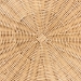 bali & pari Hideo Natural Rattan End Table - Handwoven Wicker Sculptural Accent Table with Pedestal Base - Hideo-Natural Rattan-ET