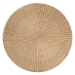 bali & pari Silvia Natural Rattan Coffee Table - Handwoven Wicker Accent Cocktail Table with Pedestal Base for Living Room or Sunroom - Silvia-Natural-Rattan-CT