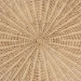 bali & pari Silvia Natural Rattan Coffee Table - Handwoven Wicker Accent Cocktail Table with Pedestal Base for Living Room or Sunroom - Silvia-Natural-Rattan-CT