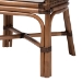 bali & pari Bella Rattan Dining Chair with Cushion - Handwoven Wicker Accent Side Chair with High Backrest, Coastal Boho Seating for Kitchen or Dining Area, Coffee Bean - Bella-Coffee Antique/Rattan-DC