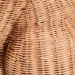 bali & pari Persis Natural Rattan Poodle Umbrella Holder - Handwoven Wicker Storage Solution - WS245-Honey Ada-Rattan-Umbrella Holder