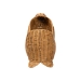 bali & pari Daffodil Natural Rattan Dachshund Basket - Handwoven Wicker Storage Solution - Dachs-Light Honey Rattan-Basket