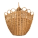 bali & pari Florabel Natural Rattan Peacock Basket - Handwoven Wicker Storage Solution - Flocks-Light Honey Rattan-Basket