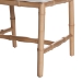 bali & pari Sandy Dining Chair - Crafted Wood and Natural Rattan Side Chair with Bamboo Motif and Upholstered Seat - Sandy-Natural Wooden-DC