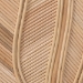 bali & pari Lifen Natural Rattan Standalone Headboard - Handcrafted Panel Headboard with Leaf Motif, Queen - Lifen-Natural Rattan-HB-Queen