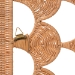 bali & pari Felician Natural Rattan Standalone Headboard - Handwoven Wicker Panel Headboard with Scalloped Fan Motif, King - WS270-Honey Ada-Rattan-HB-King