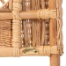 bali & pari Harini Natural Rattan Standalone Headboard - Handwoven Wicker Panel Headboard with Lattice Panel, King - WS272-Honey Ada-Rattan-HB-King