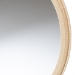 bali & pari Lailan Woven Grasscloth Mirror, Oval, Beige - M449-S512-Beige-Wall Mirror