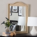 bali & pari Lailan Woven Grasscloth Mirror, Rectangle, Beige - M450-S512-Beige-Wall Mirror