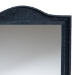 bali & pari Lailan Woven Grasscloth Mirror, Rectangle, Navy Blue - M450-S439-Navy Blue-Wall Mirror