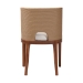 bali & pari Norely Dining Chair with Woven Seagrass Back - Norely-Light Brown-Banana Fiber-Cushion-DC