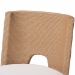 bali & pari Norely Dining Chair with Woven Seagrass Back - Norely-Light Brown-Banana Fiber-Cushion-DC