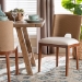 bali & pari Norely Dining Chair with Woven Seagrass Back - Norely-Light Brown-Banana Fiber-Cushion-DC