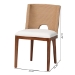 bali & pari Norely Dining Chair with Woven Seagrass Back - Norely-Light Brown-Banana Fiber-Cushion-DC