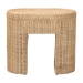 bali & pari Mimi Natural Rattan Checkered End Table with Drawer - Mimi-Natural Wicker-ET